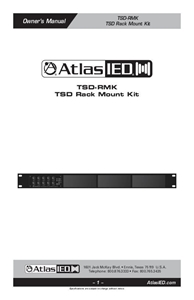TSD Series Rack Mount Kit | AtlasIED