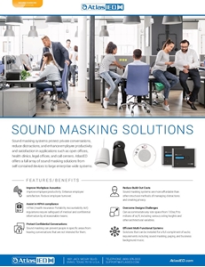 Sound Masking Flyer