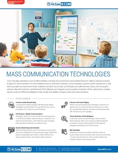 Mass Communication Flyer