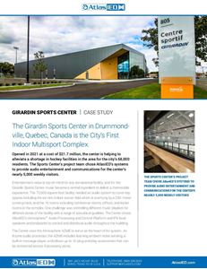 Girardin Sports Center Case Study