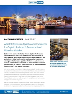 Captain Anderson's Restaurant Case Study