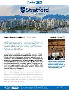 Stratford Insurance Case Study