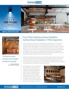Four Pillars Distillery Installation Spotlight
