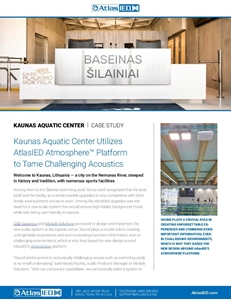 Kaunas Aquatic Center Case Study