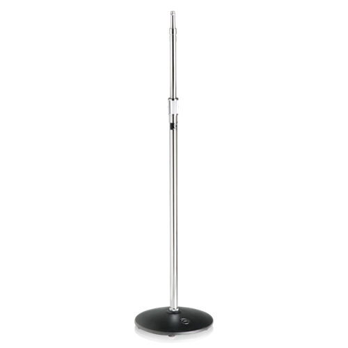 Heavy Duty Mic Stand Chrome AtlasIED Protect, Inform, Entertain
