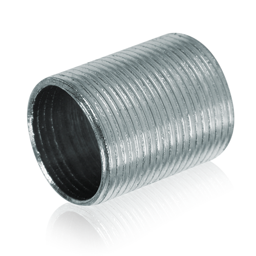 3/4" Long, 5/8" 27 Thread Male Coupling Adapter Brass AtlasIED