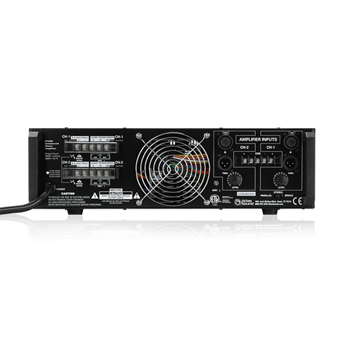 2Channel, 400Watt 70V/100V/8Ω/4Ω Commercial Audio Power Amplifier