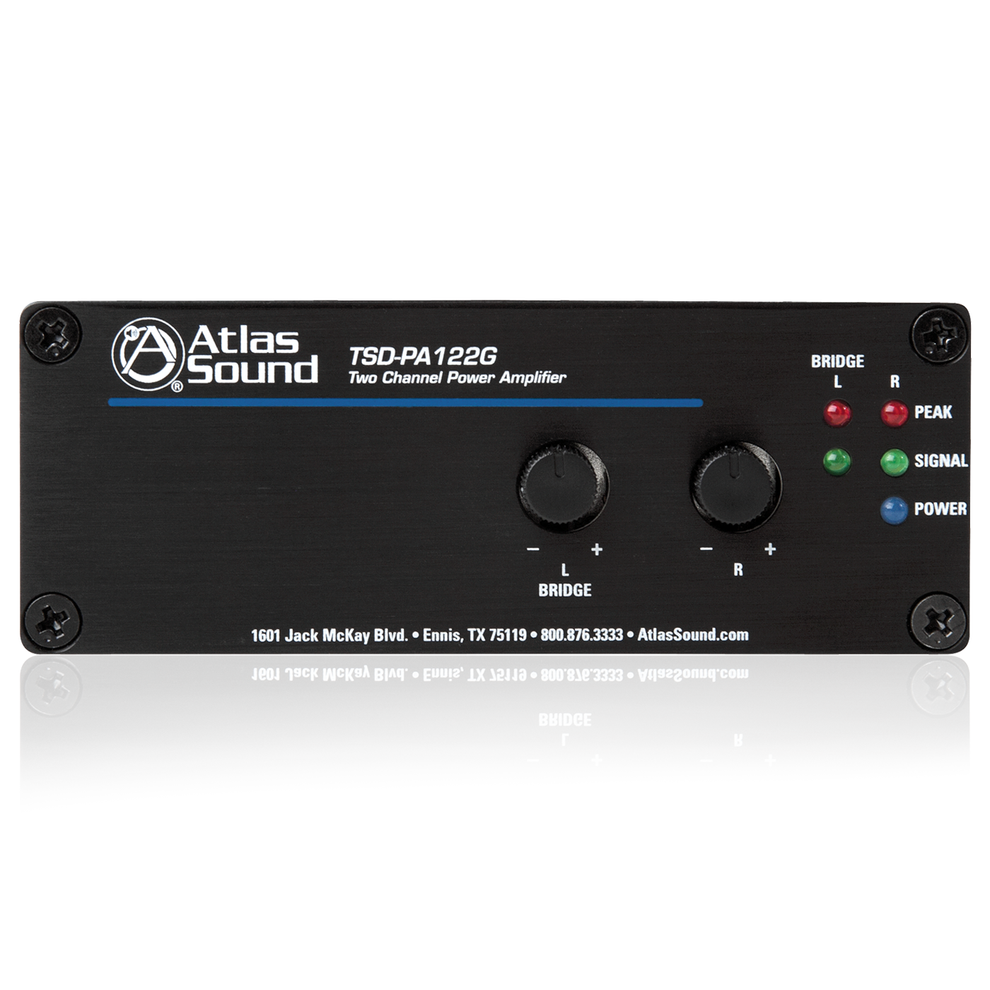 2 Input 24-Watt 2-Channel 4Ω/8Ω Power Amplifier | AtlasIED 