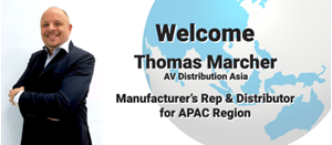 AtlasIED Appoints Thomas Marcher as Manufacturer’s Rep & Distributor in APAC Region