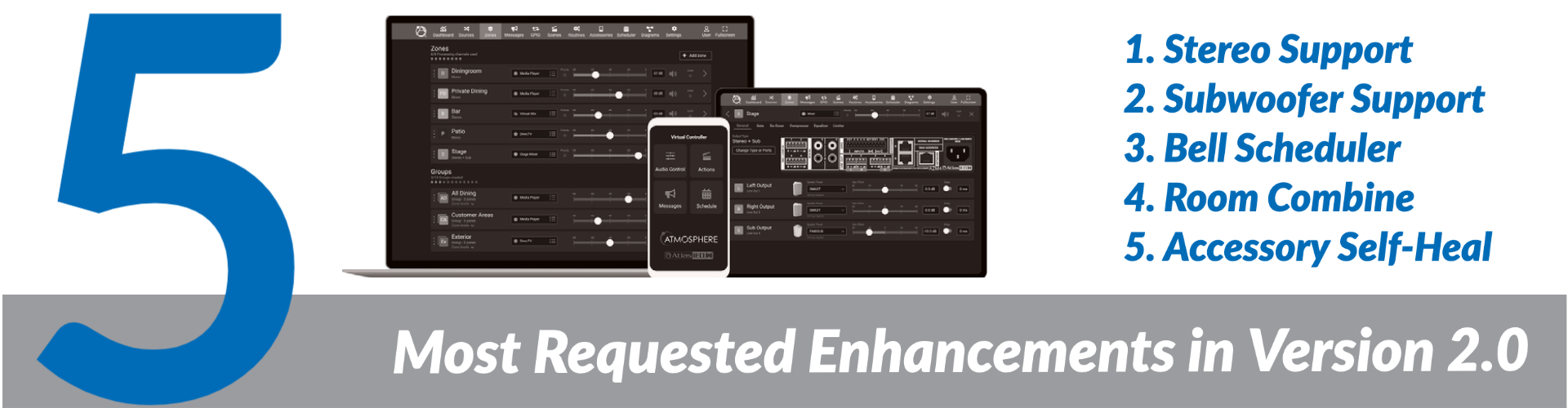 Top 5 Additions & Enhancements in Atmosphere 2.0 | AtlasIED