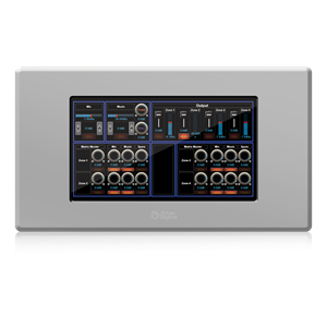 Picture of BlueBridge<sup>®</sup> 7" Touch Panel Wall Controller - White
