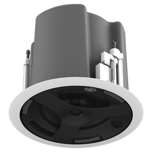 Picture of 6.5" Coaxial In-Ceiling Speaker with 32-Watt 70V/100V Transformer, Ported Enclosure, and Safety First Mounting System