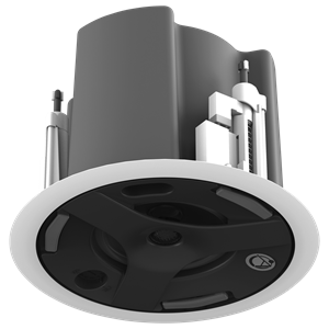 Picture of 4.5" Coaxial In-Ceiling Speaker with 32-Watt 70V/100V Transformer, Ported Enclosure, and Safety First Mounting System