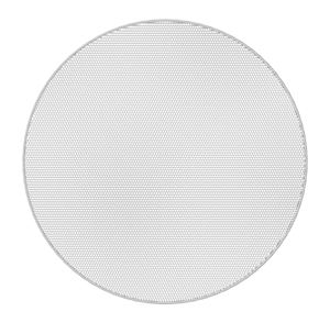 Picture of Edgeless White Round Grille for Use with FAP43T-W