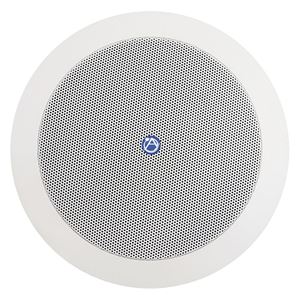 Picture of 5 1/4" Coaxial In-Ceiling Speaker with 6-Watt 70/100V Transformer and Ported Enclosure