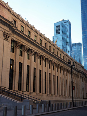 Moynihan Train Hall Exterior