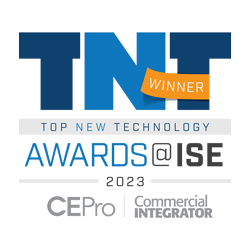 CEPro / Commercial Integrator Top New Technology Award from ISE 2023