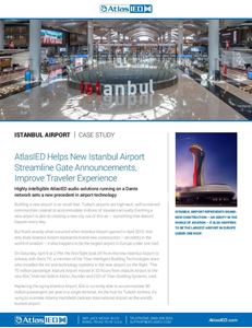 Istanbul Airport Case Study