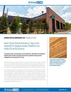 Siren Rock Brewing Case Study