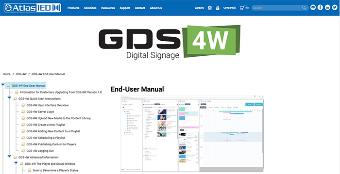GDS-4W User Manual