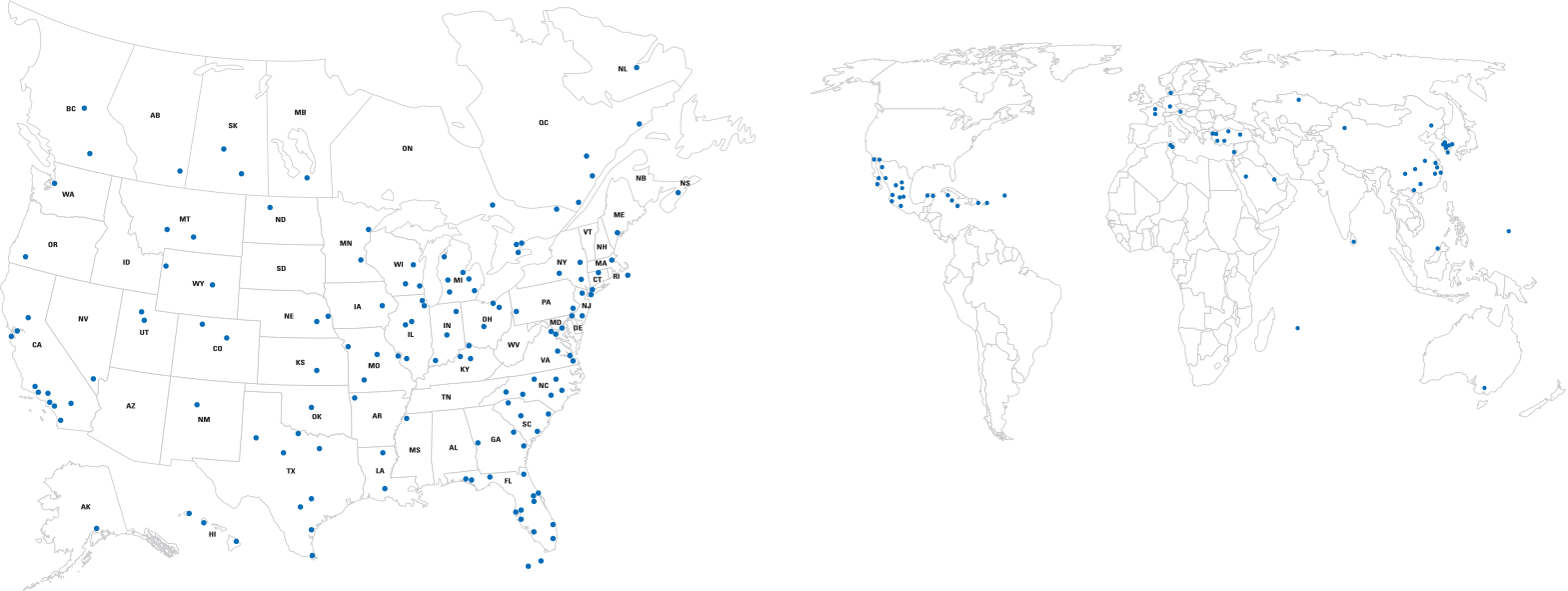 USA Airport Installations