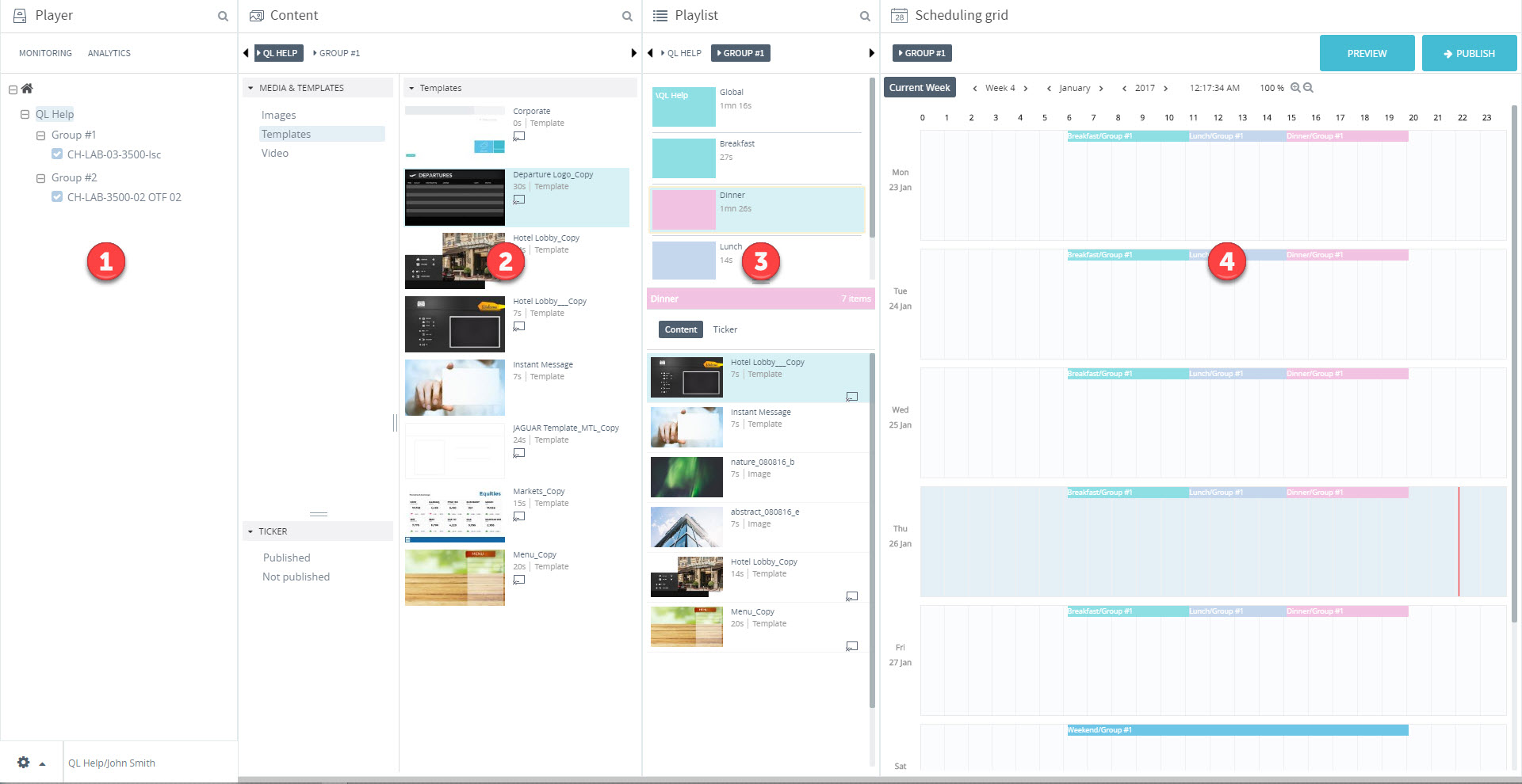 GDS4W User Interface Overview