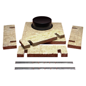Picture of Fire Rated 8" Dual Cone Speaker with 4-Watt 25V/70V Transformer, Enclosure, and Baffle