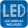 LED Display Included