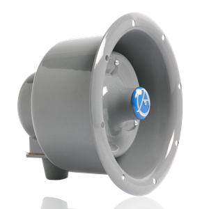 Picture of Flanged Emergency Horn Speaker with 15-Watt 25V/70V Transformer Meets Buy America Requirements