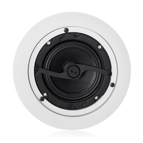 Picture of 4" In-Ceiling Full Range Speaker with 8-Watt 70V/100V Transformer and Press Fit Grille