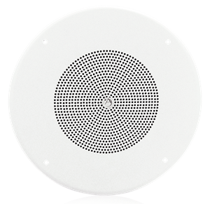 Picture of 8" In-Ceiling Speaker with 5-Watt 25V Transformer and 62-8 Baffle