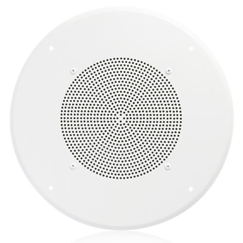 Picture of 8" In-Ceiling Speaker with 4-Watt 25V/70V Transformer and 62-8 Baffle That Meets Buy America Requirements