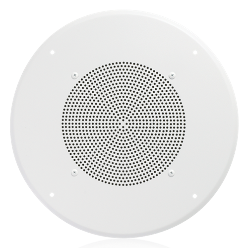 Picture of 8" In-Ceiling Speaker with 4-Watt 25V/70V Transformer and 62-8 Baffle