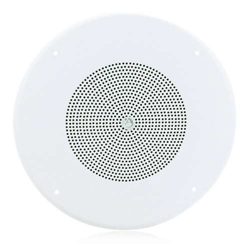 Picture of 8" Dual Cone In-Ceiling Speaker with 25V/70V 5-Watt Transformer and 62-8 Baffle