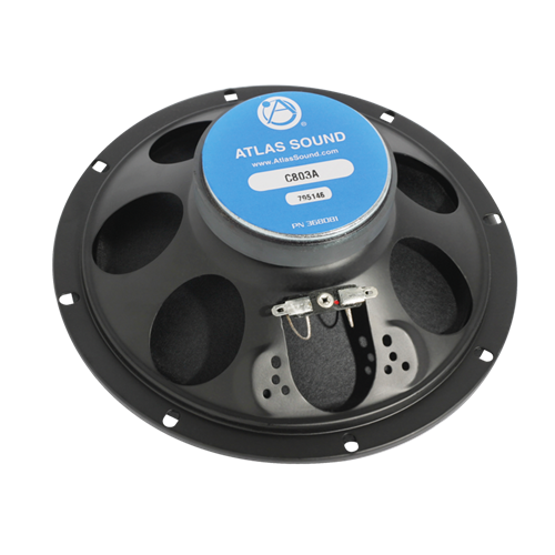 Picture of 8" In-Ceiling Coaxial Speaker with 8-Watt 70V Transformer