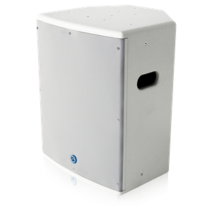 Picture of 12" 2-Way Compression Driver Coaxial Surface Mount Speaker with 60-Watt 70V Transformer - White