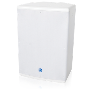 Picture of 8"  2-Way Compression Driver Coaxial Surface Mount Speaker with 60-Watt 70V Transformer - White