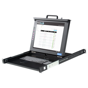 Picture of 17 inch LCD Single Rail Console