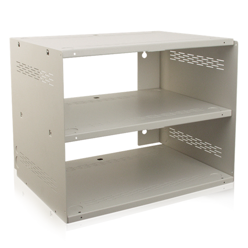 Picture of Wall Mount Shelf / Enclosure System - Finished in Neutral White (#592)