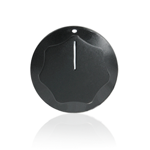 Picture of Skirted Knob; Black; 1-1/4 inch Diameter