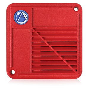 Picture of Voice/Tone Surface Mount Compression Driver Speaker with 15-Watt 70V Transformer - Red
