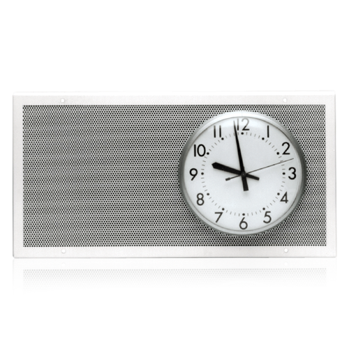 Picture of Perforated Baffle for 8 inch Speaker and 8 inch or 9 inch Analog Clock (Clock By Others)