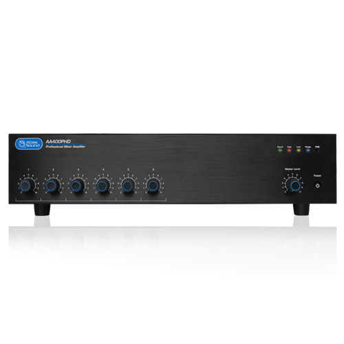 Picture of 6-Input, 400 Watt Mixer Amplifier with Automatic System Test Circuitry (PHD)