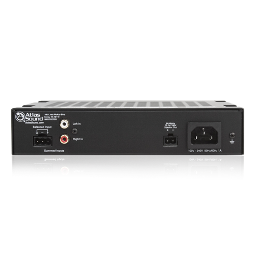 Picture of Single Channel, 60-Watt Power Amplifier with Global Power Supply