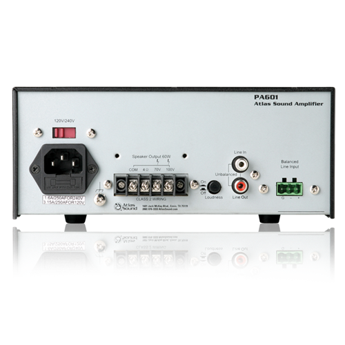 Picture of Single Channel, 60-Watt Power Amplifier