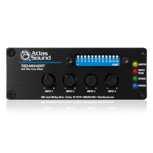 Picture of 4x2 Mic/Line Mixer with Priority Sense and Remote Control