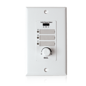 Picture of Wall Plate Input Select Switch, Volume Control 10k Pot with System Indicator