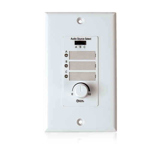 Picture of Wall Plate Input Select Switch, Volume Control 10k Pot with System Indicator