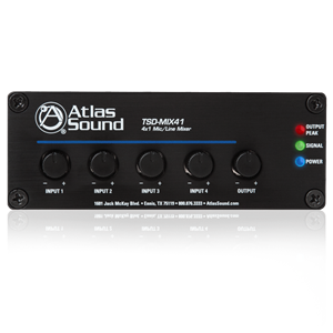 Picture of 4 x 1 Mic/Line Mixer