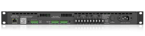 Picture of 1200-Watt Networkable Multi-Channel Power Amplifier with Optional Dante™ Network Audio 